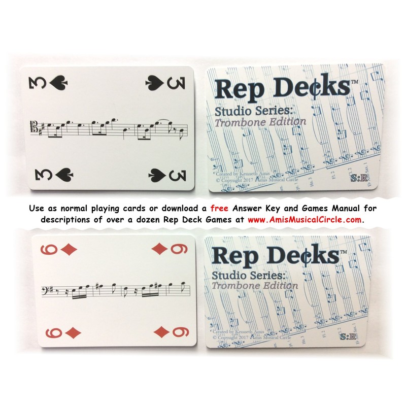Rep Decks - Studio Series: Trombone Edition