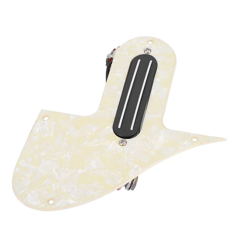 Dual Rail Mandolin Pickguard Loaded Prewired Pickup A500k B500k Potentiometer