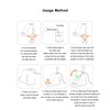 Aroma Humidifier Quiet Large Mist Volume Desktop Aromatherapy Humidifier with