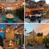 BRIMAX 2w S14 Led Edison Light Bulbs Outdoor 11w Incandescent