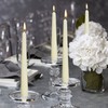 BOLSIUS Ivory Taper Candles - 10 Pack Unscented 10 Inch