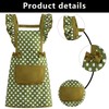 FAIRYGATE Aprons for Women Large Size Adjustable Neck Waterproof Aprons