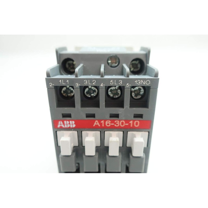 ABB A16-30-10-84 AC CONTACTOR 110-120V-AC 30A AMP 15HP