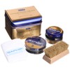 SAPHIR 4900363030 Men's Shoe Shine Kit, Shoe Shine Set, Father's