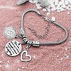 ZSYTZL Birthday Gifts for Women Girls Bracelet Charm, 13th 18th
