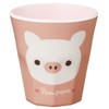Skater MTB2-A Pompon's Pig Tumbler, Melamine Cup, 9.1 fl oz