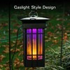 PIC Decorative Flame Effect Bug Zapper Lantern, Flying Insect Trap,