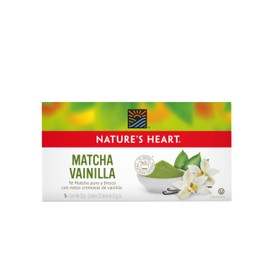 Nature's Heart 7502252484421 Te Matcha Vanilla, Matcha, vainilla, 30 gramos