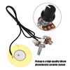 VGEBY Guitar Pickup, Guitar Preamp Amplifier Pickup for Piezo Pickup