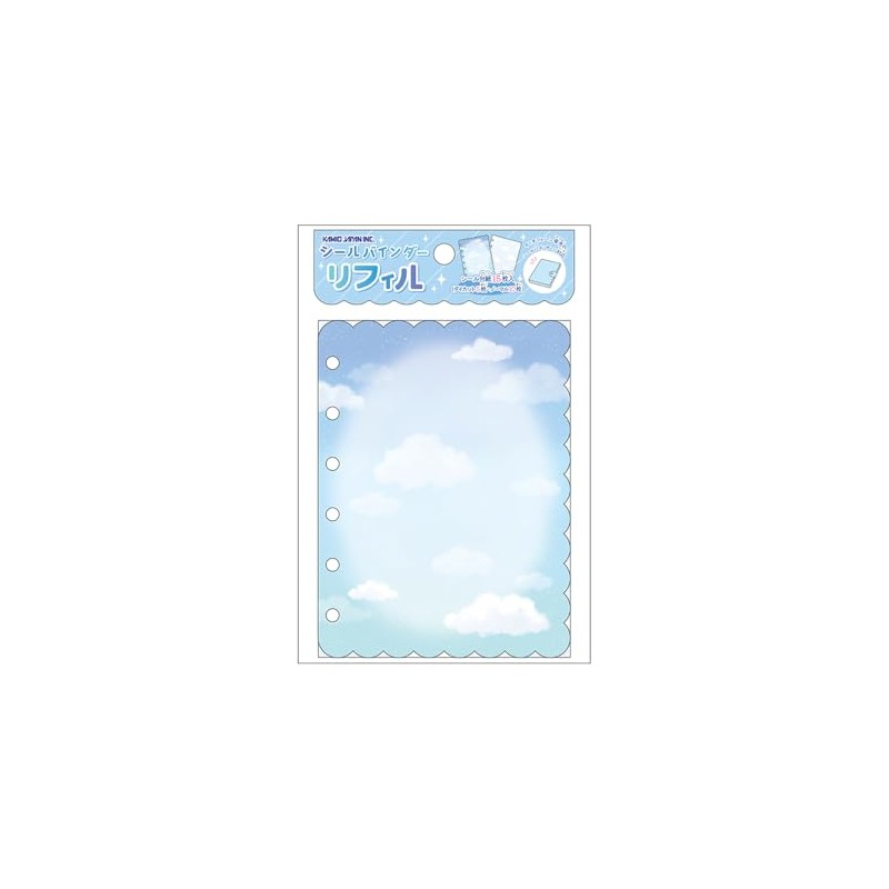 Kamio Japan SORA 227461 Seal Binder Refill