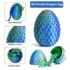 Dragon Egg Fidget Toy, 28CM Crystal Dragon with Egg Full