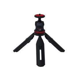 Rotolight Rotopod Adjustable Mini Tripod for NEO 1, NEO 2, RL48 and Mirrorless Compact Camera, Desk/Table Top Adjustable Tripod - Black/Red