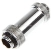 Bitspower G1/4" Adjustable Aqua Link Pipe (41-69mm), Silver Shining