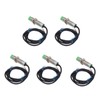 5 Pcs Proximity Sensor 8mm Detecting Distance 2 Wire Normally