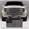 BLVD 1/8" Brushed Aluminum Composite HD American Flag License Plate