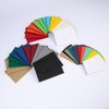 PresentFill® Set of 26 Mini Envelopes Colourful with Heart Closure,