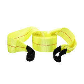 ABN Tow Winch Rope with Loops – Offroad Vehicle Recovery Strap – 30 Feet x 4in – 20,000 lbs Pound Towing Capacity