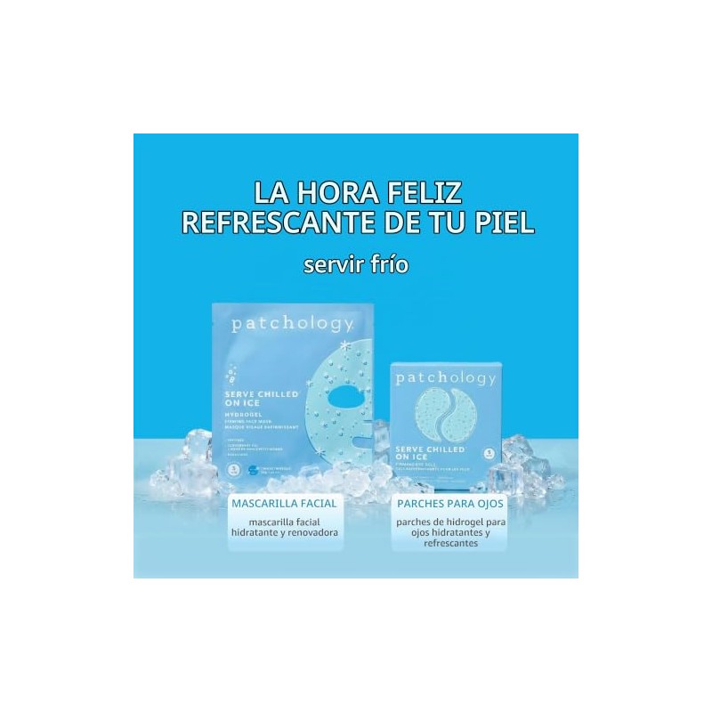 Patchology - Parches de mascarilla refrescante para debajo de los
