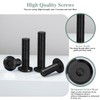 GOHODOMINO M5 x 18 mm Pack of 20 Flat Head