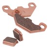 Yeoflagtrade Rear Disc Brake Pads Replacement for SSR 125cc 110cc