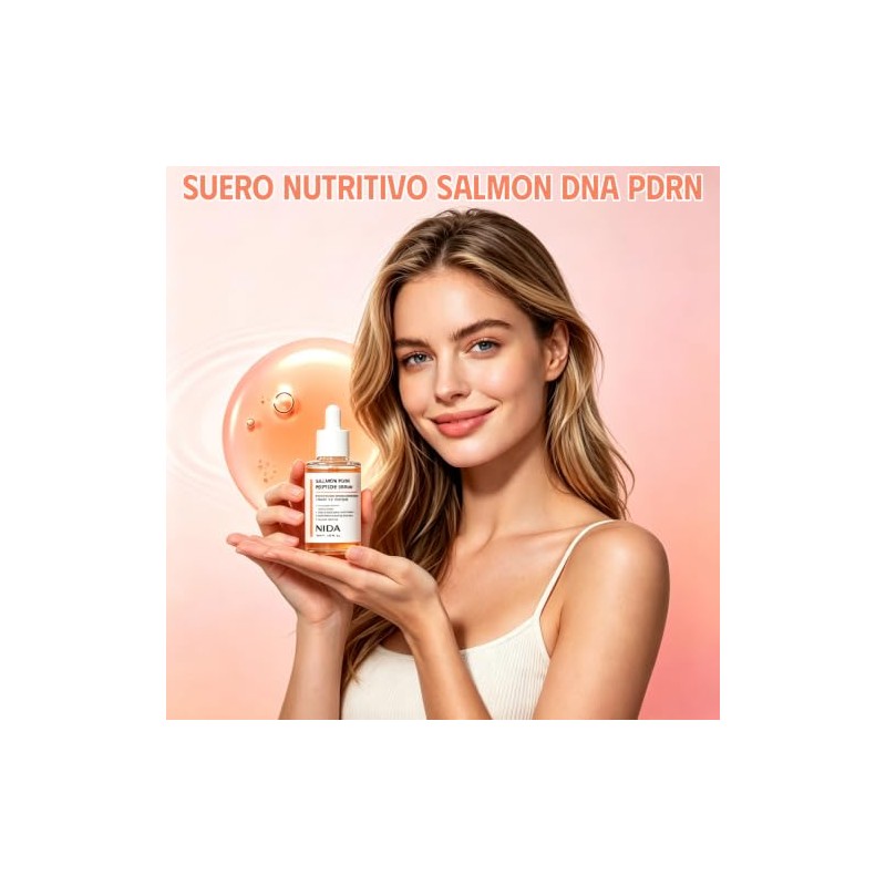 Suero Facial de Péptido de PDRN Salmón 50ML, Skin Restoration