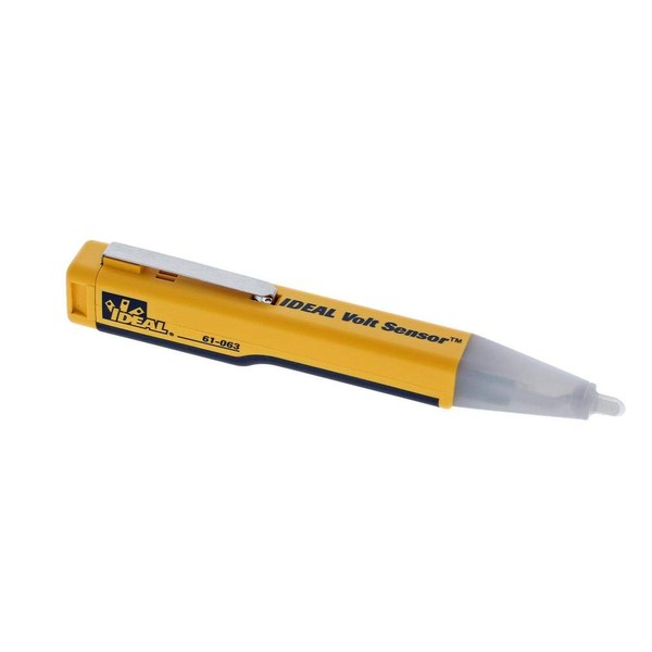 IDEAL INDUSTRIES INC. 61-063 VoltSensor Non-Contact Voltage Tester, 40-600 VAC, CATIII for 600v