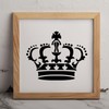 MAGJUCHE Crown Stencil 6 Inches, Reusable King Stencil for Painting