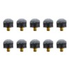 Hao Pro 13mm Diameter Screw-on Pool Cue Tips Easier Control