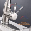 Touch Kitchen Faucet,KEER Smart Kitchen Sink Faucet with Pull Down