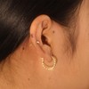 KISSPAT Hoop Earrings for Women, Hypoallergenic Hoop Earrings, Silver 925