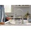 Peerless Brushed Nickel, Single Hole Kitchen Faucet, Stainless P7965LF-SS