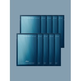 Mindfulness Cooling Soothing Mildly Acidic Vegan Mask Pack 24ml (10EA) / 마음챙김 쿨링진정 약산성 비건 마스크 팩 24ml (10EA)
