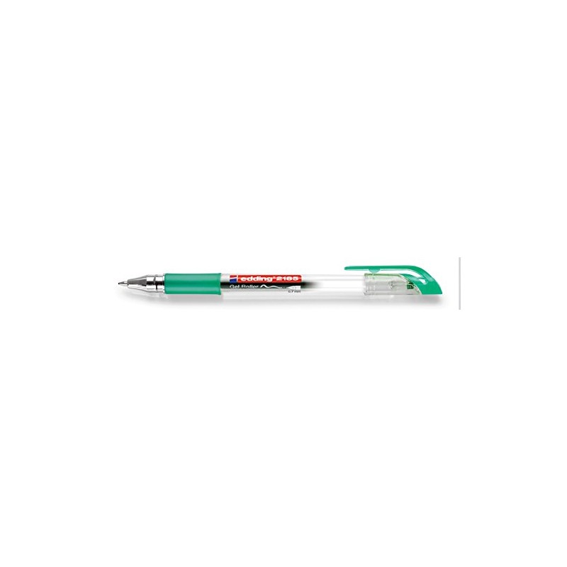 Edding 2185 Gel Rollerball Pens (Standard Colours), 7 Pieces, 0.7