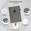 Clever Fox Password Book with alphabetical tabs. Internet Address Organizer