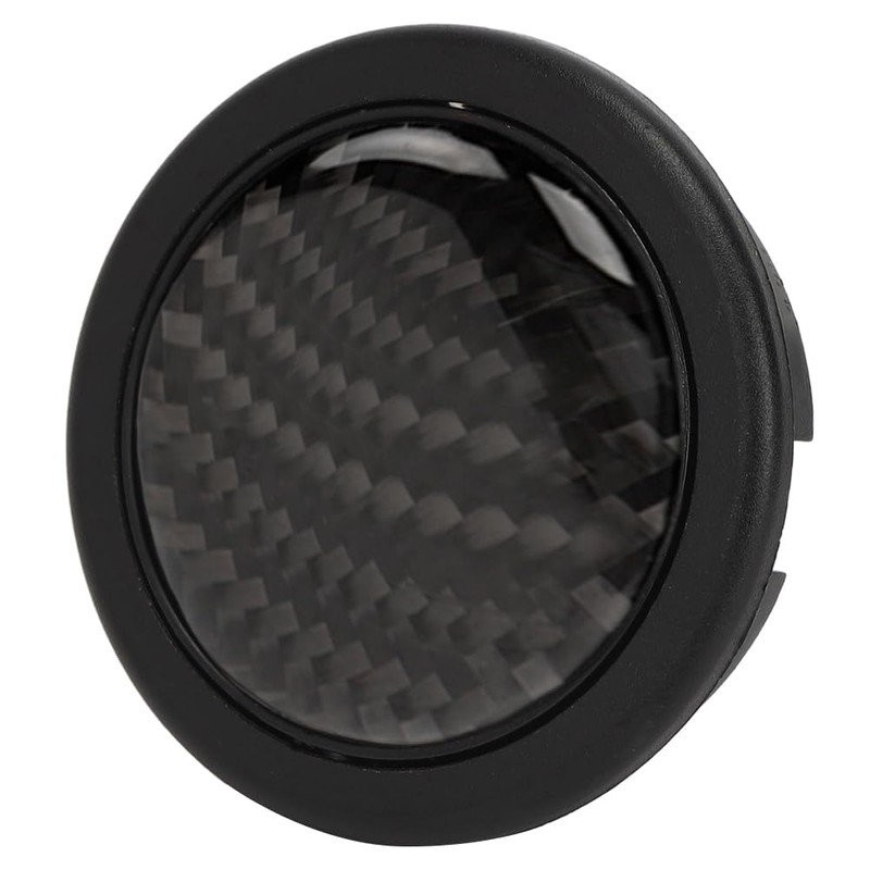 Carbon Fiber Horn Push Button Auto Car Steering Wheel Modified