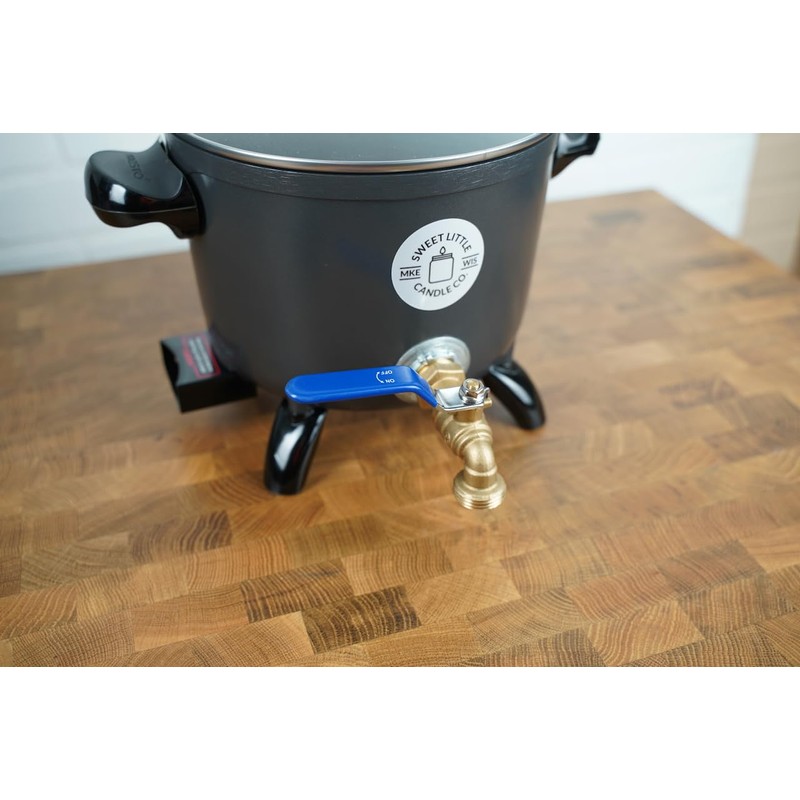 Wax Melter for Candle Making, Easy Turn Handle, USA Tested,