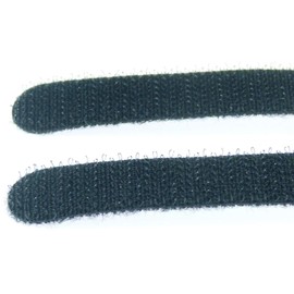 750 x Velcro Cable Ties 150 x 22 mm Black Velcro Cable Ties Cable Velcro Tape - Resealable/Reusable (750, 150 x 22 mm Black)