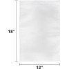DEAYOU 36 Pack Blank White Garden Flags For Diy Decoration