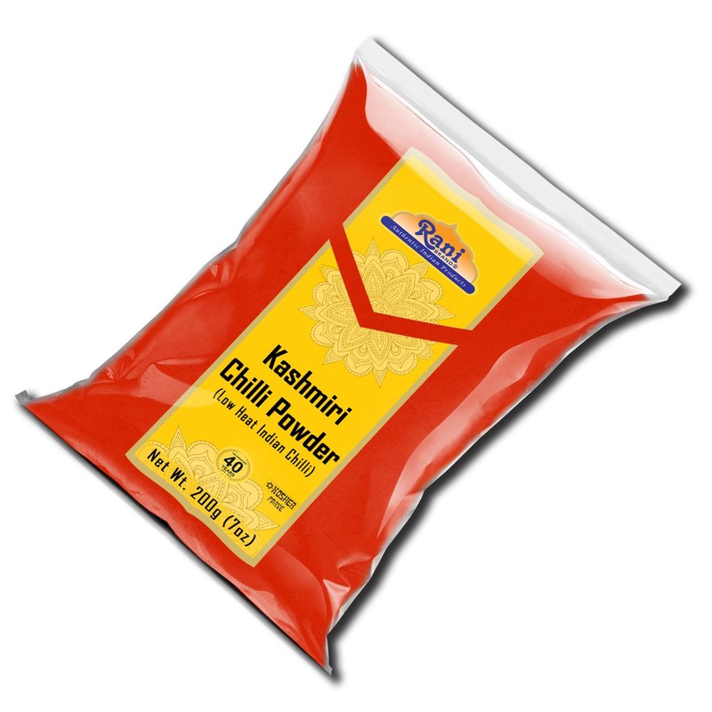 Rani Kashmiri Chilli Powder (Deggi Mirch, Low Heat) Ground Indian