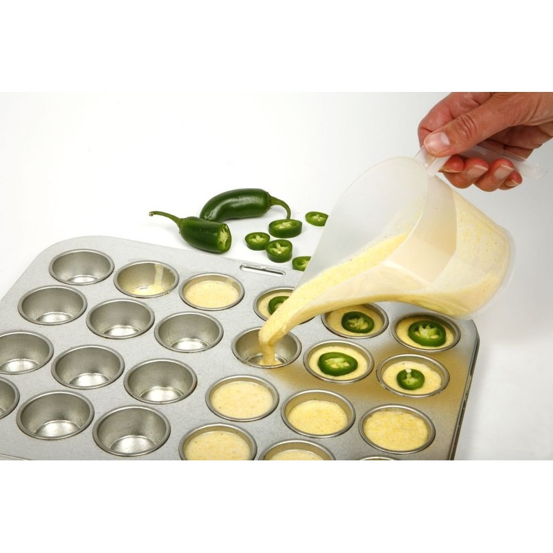 Norpro, White 2 Cup Measuring Funnel Pitcher