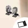 Gosknor 5pcs Wall Mount Display Stand for Building Blocks Helmet,