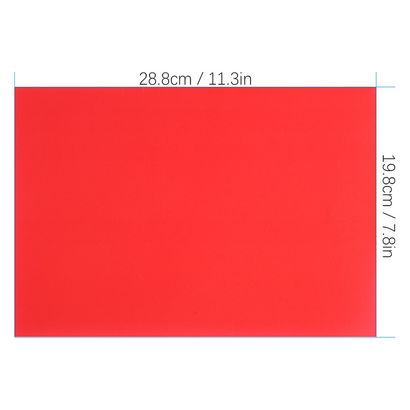 10Pcs Shrink Film Frosted Heat Shrinkable Colored Pencials HandPainted DIY