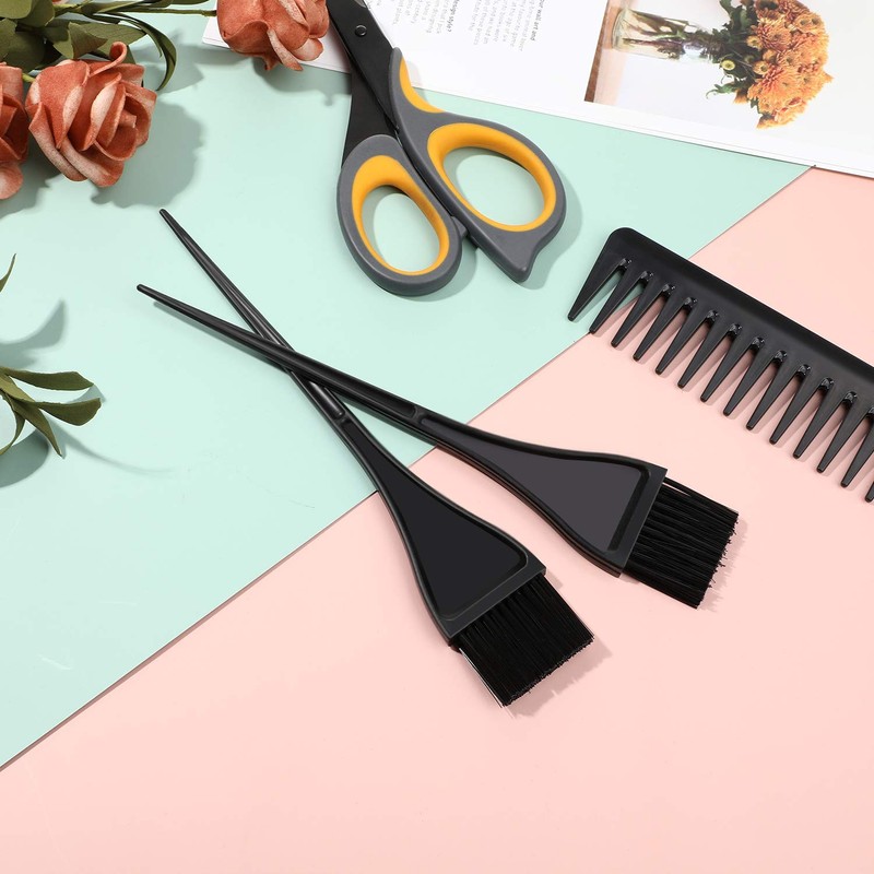 2 Pieces Hair Coloring Brush Hair Dye Tools for DIY