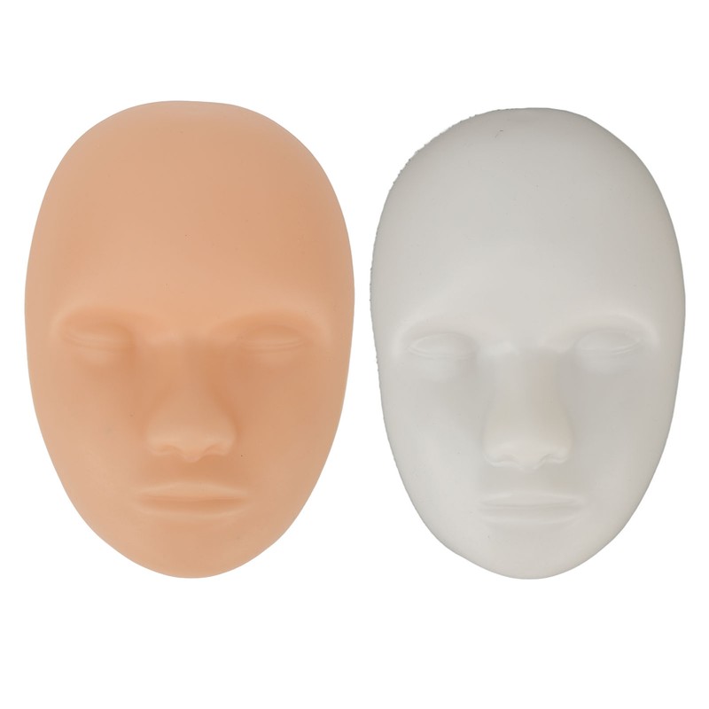Tattoo Practice Skin Head Silicone Independent Package 3D Microblading Practice