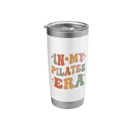 In My Pilates Era, Pilates Instructor Women With Sayings Stainless Steel Insulated Tumbler