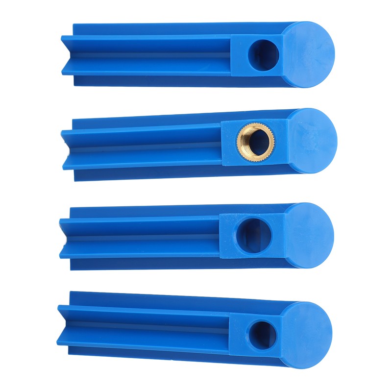 4PCS Fuel Injector Nozzle Flush Cleaner Adapter Universal Cleaning Tool