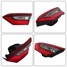 Silscvtt RH Inner Tail Light Assembly Replacement for Toyota Camry LE SE 2021-2023 Passenger Side 81580-06880