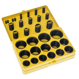 DollaTek 386PCS Assorted NBR O-Ring Set 30 sizes Nitrile Rubber O-rings - Yellow, For Professional Plumbing, Air, Gas, Automotive, Plumber, Repairs