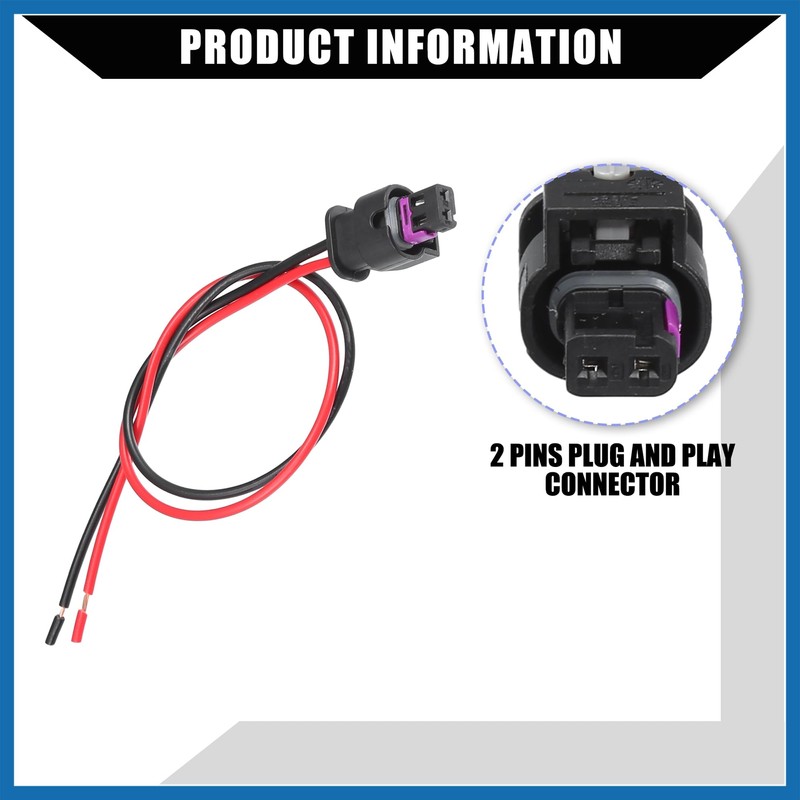 A ABSOPRO Car Side Marker Pigtail Connector Harness for Dodge