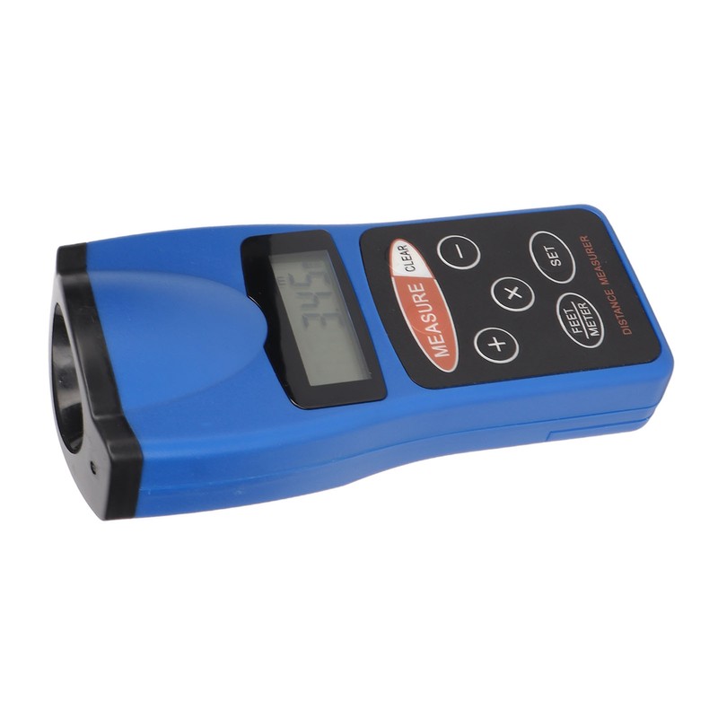 Laser Distance Meter Multifunction 2‑60ft Handheld Portable Digital Laser Distance